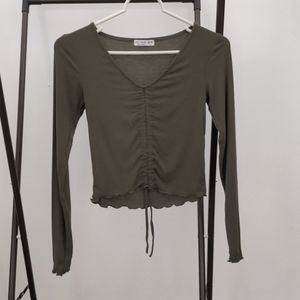 Cotton On olive green top